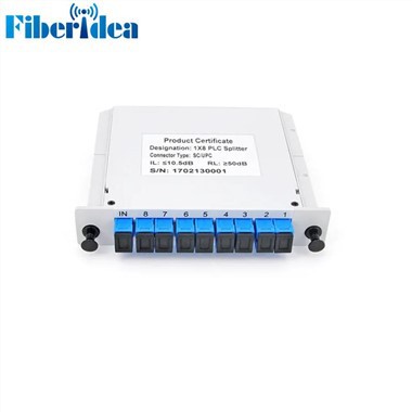 1x8 Plug-in PLC-jakaja