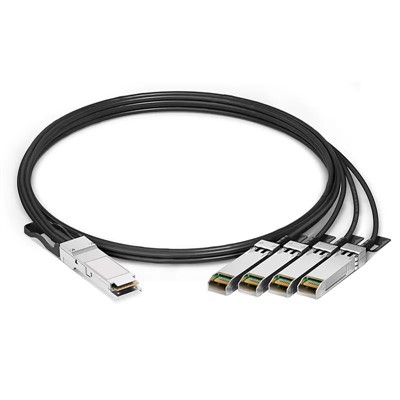 Parempi laatuyhteensopiva 1 0 0g QSFP28 - 4 x 25G SFP28 Passiivinen suora kiinnitä kupari -katkaisu kaapeli 0,5M -5 m